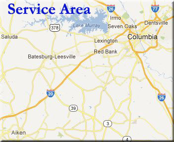Columbia, S.C. CARPET CLEANING SERVICE AREA